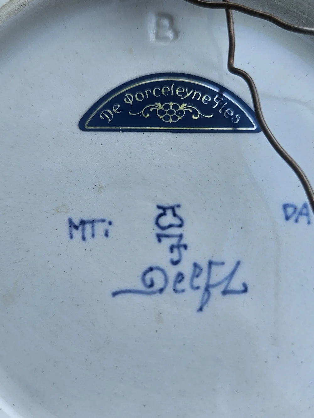 Delftware pottery from the renowned De Porceleyne Fles (Royal Delft)